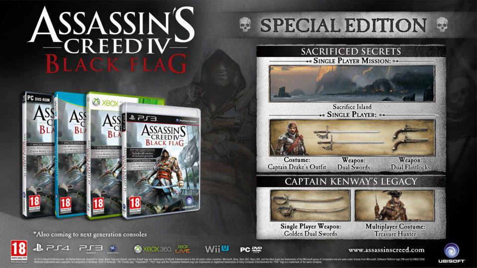  Assassin’s Creed IV Black Flag Édition spéciale
